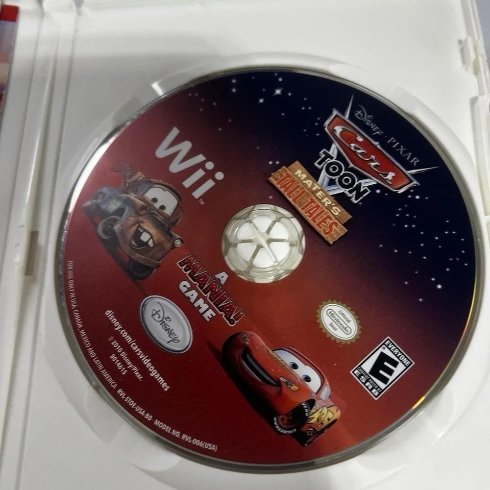 Used Cars Toon: Mater's Tall Tales Nintendo Wii, 2010 Good
